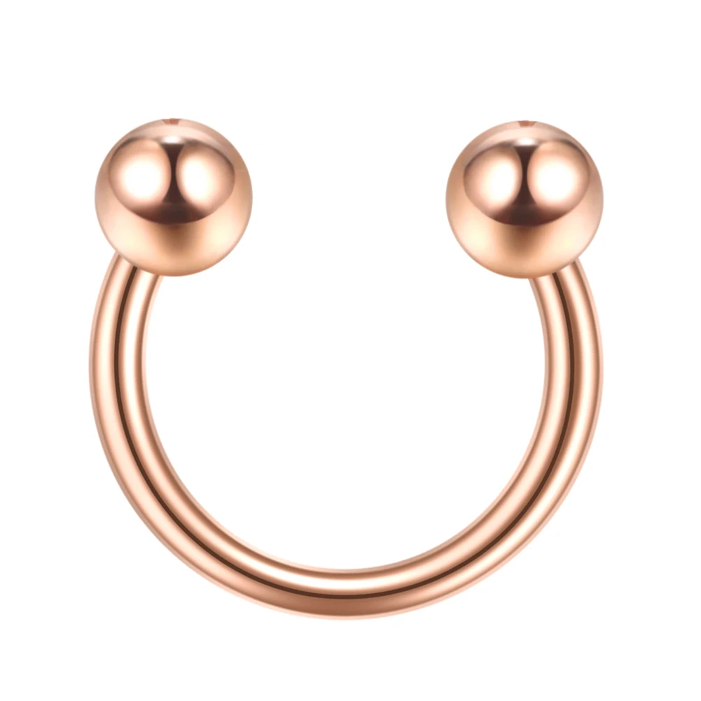 G23 Titanium Horseshoe Ring - Image 10