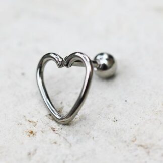 316L Stainless Steel Love Struck Heart