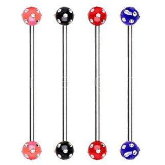 316L Surgical Steel Industrial Barbell