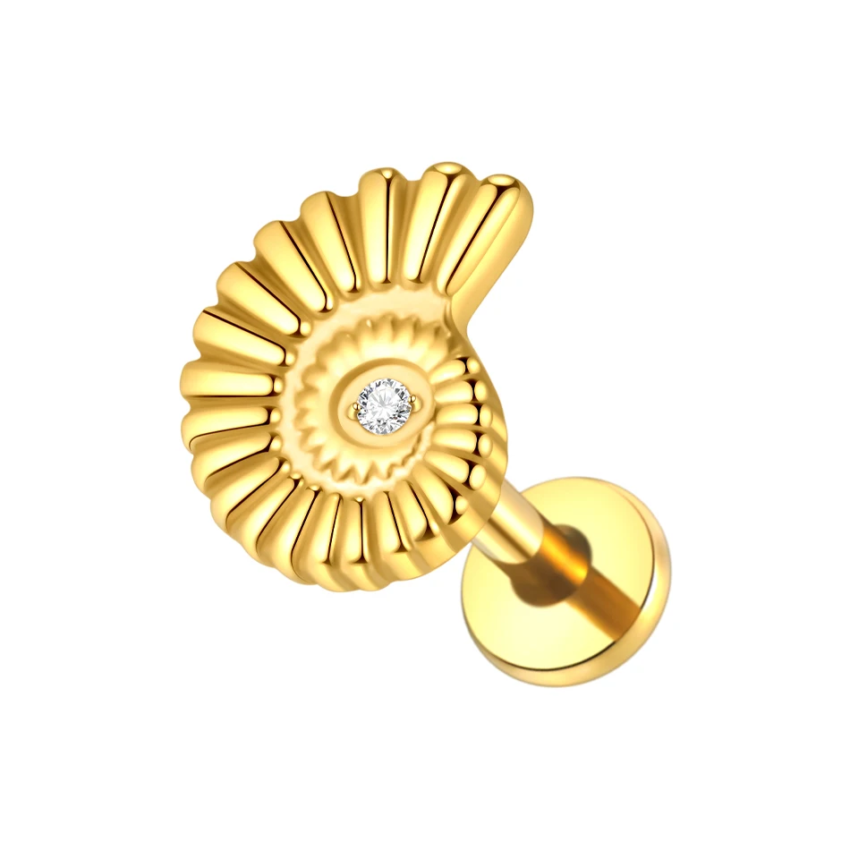 G23 Titanium Shell with Premium CZ Accent - Image 3